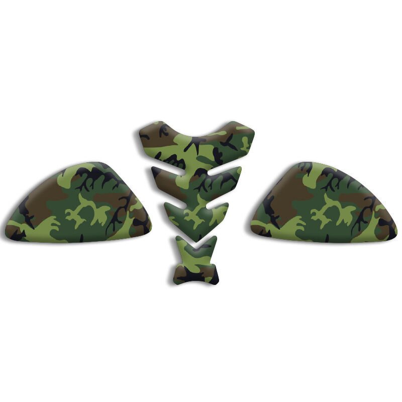 Universal Motosiklet Tank Pad Set 3D Sticker