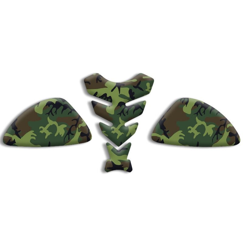 Universal Motosiklet Tank Pad Set 3D Sticker