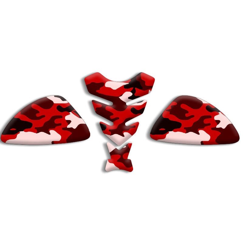 Universal Motosiklet Tank Pad Set 3D Sticker