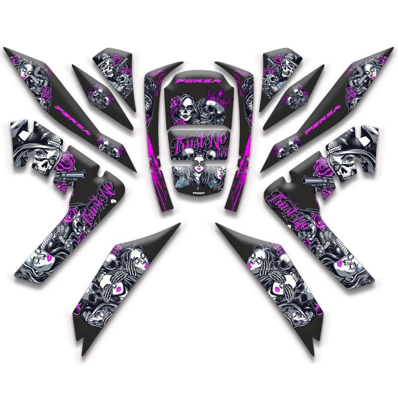 FORZA UYUMLU TANK PAD FULL SET(2018-2024)