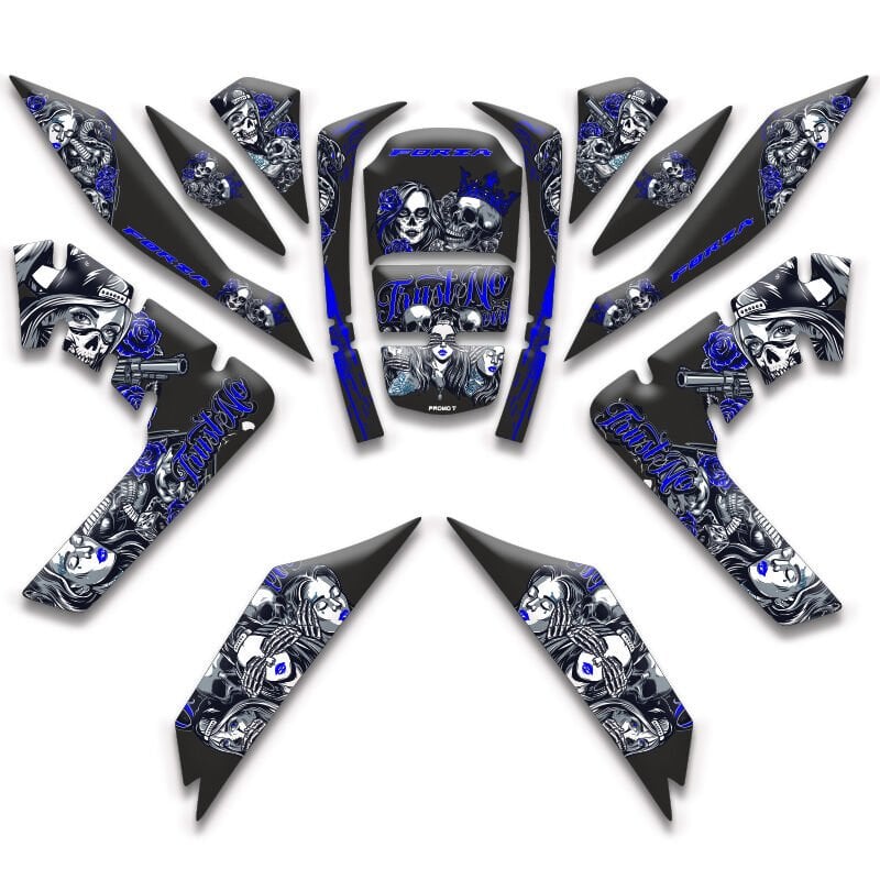 FORZA UYUMLU TANK PAD FULL SET(2018-2024)