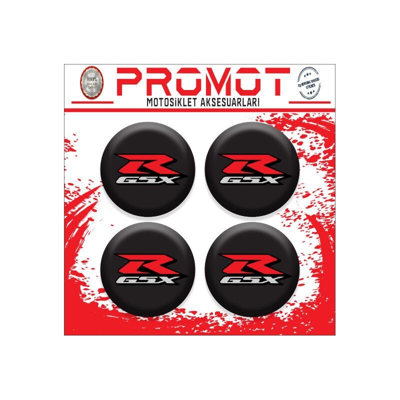 GXSR UYUMLU DAMLA STİCKER (4cm-4 Adet)