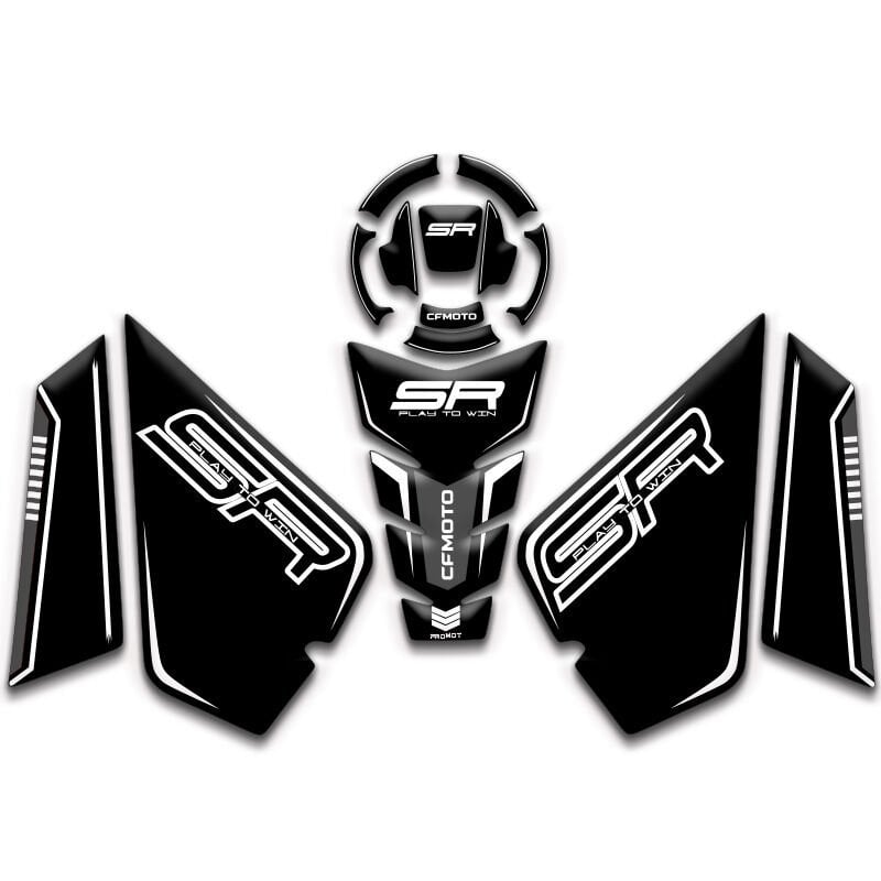 CFMOTO 450SR UYUMLU TANK PAD SET