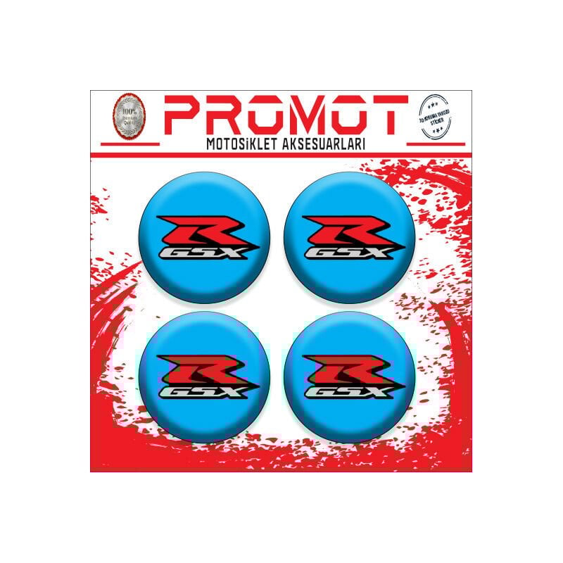 GXSR UYUMLU DAMLA STİCKER (4cm-4 Adet)