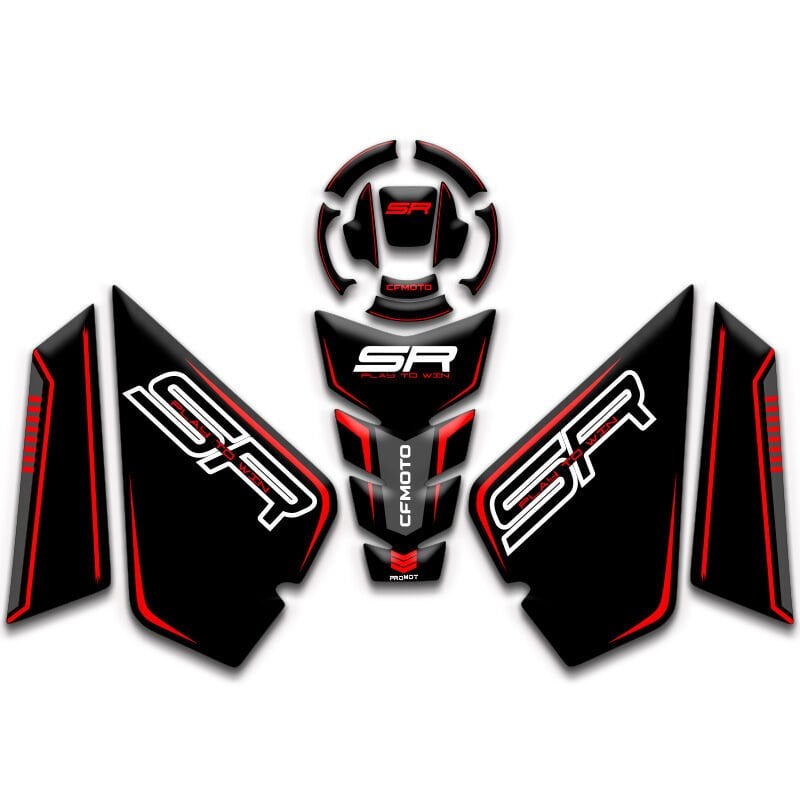 CFMOTO 450SR UYUMLU TANK PAD SET