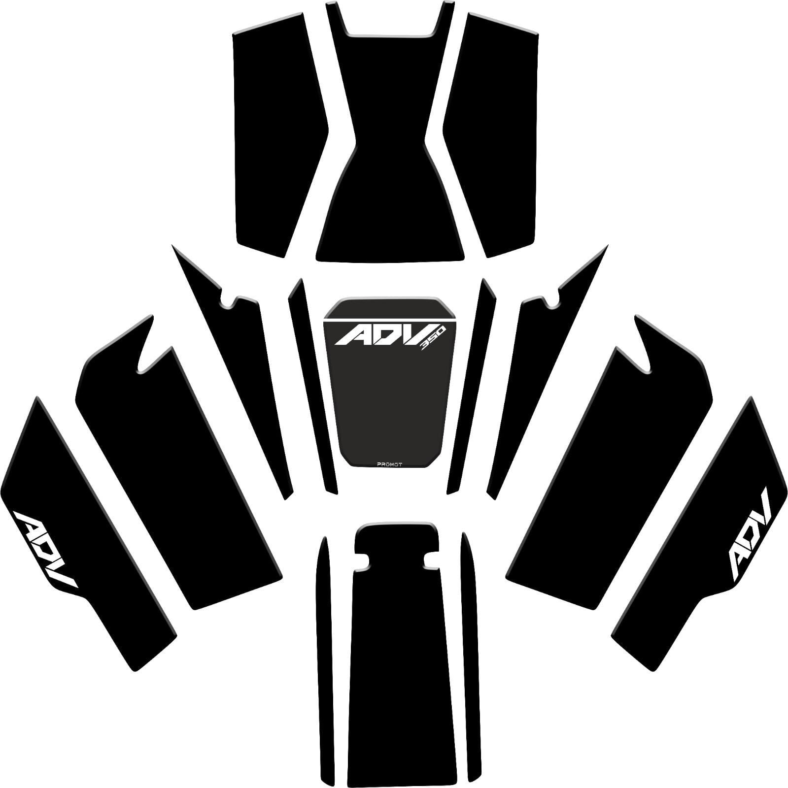 HONDA ADV 350 UYUMLU TANK PAD FULL SET