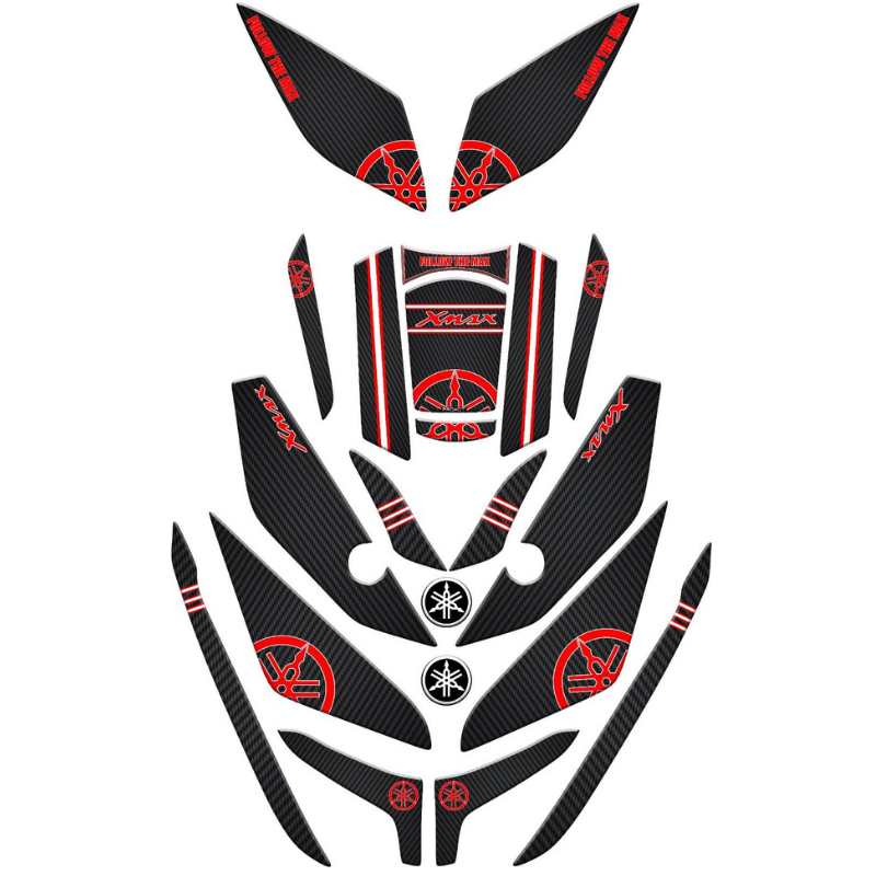 YAMAHA XMAX UYUMLU TANK PAD FULL SET 2025-2026