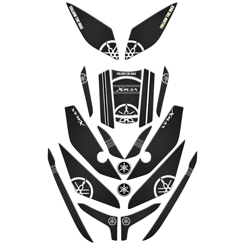 YAMAHA XMAX UYUMLU TANK PAD FULL SET 2025-2026