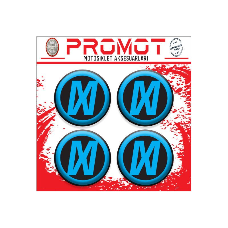 MONDIAL UYUMLU DAMLA STİCKER (4cm-4 Adet)