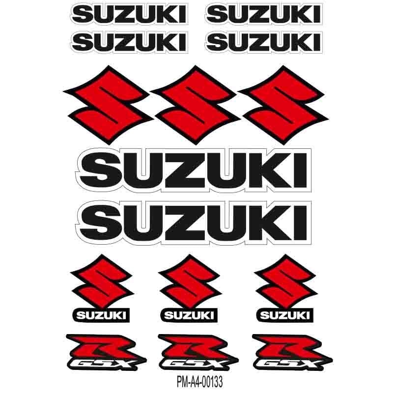 SUZUKI TASARIM A4 ÇOKLU STİCKER SETİ