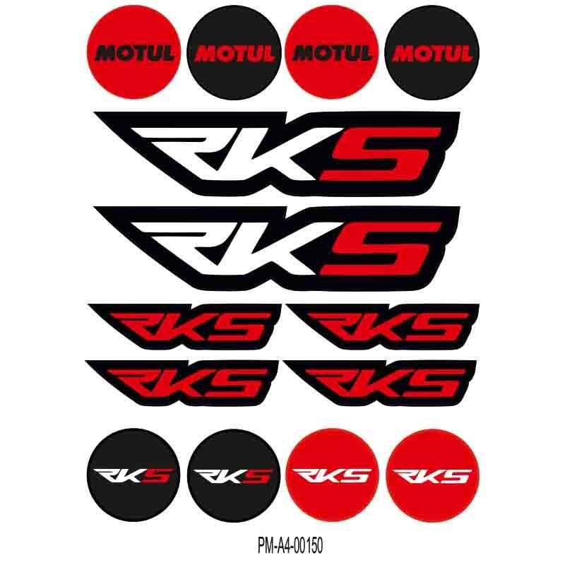 RKS TASARIM A4 ÇOKLU STİCKER SETİ