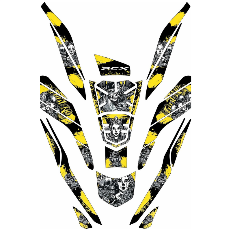 HONDA PCX UYUMLU TANK PAD FULL SET 2021-2024