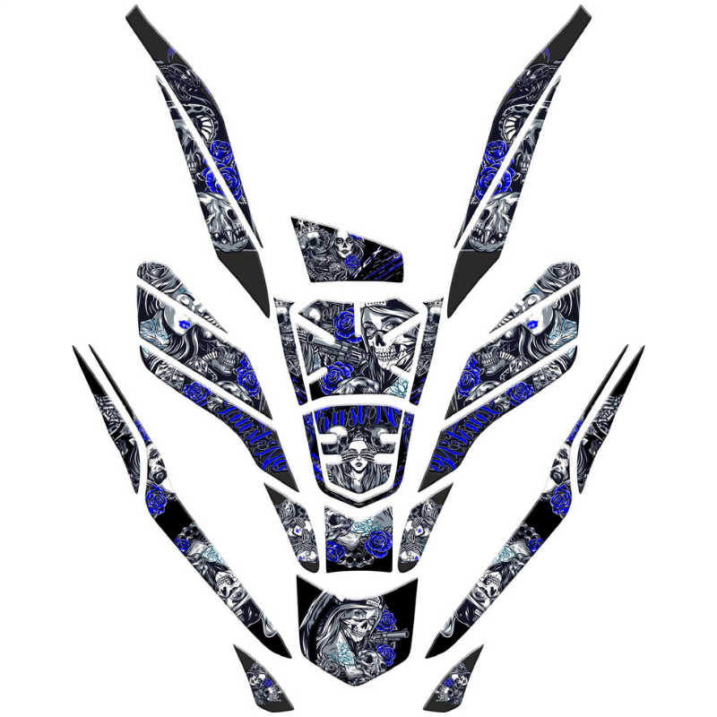 HONDA PCX UYUMLU TANK PAD FULL SET 2021-2024