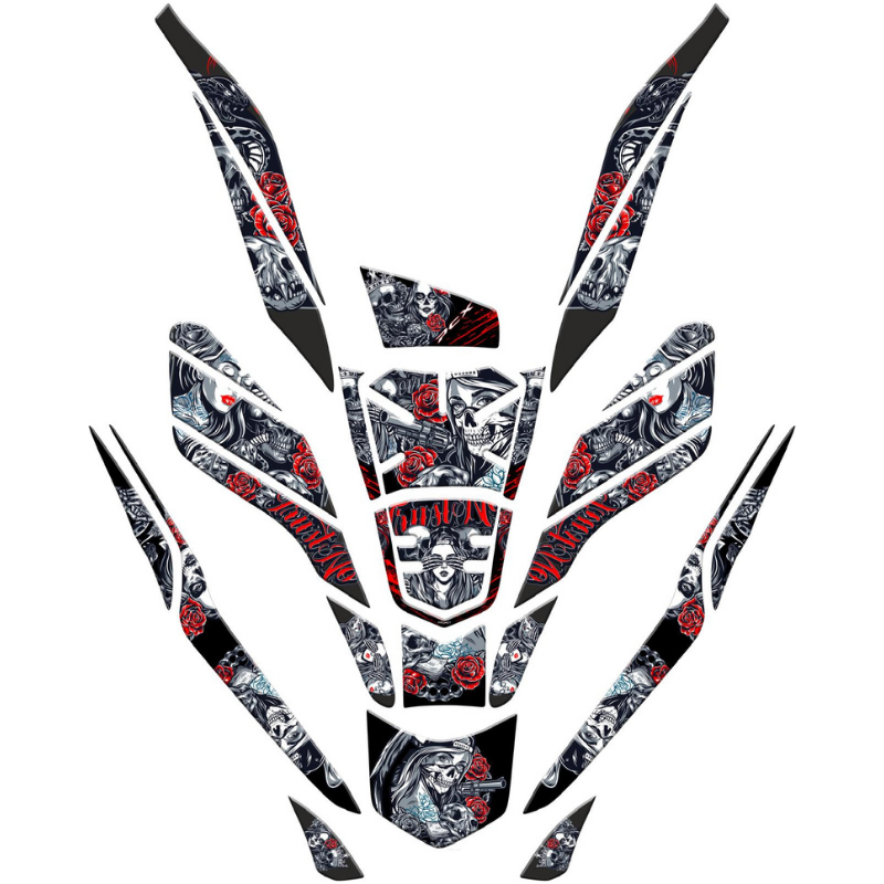 HONDA PCX UYUMLU TANK PAD FULL SET 2021-2024