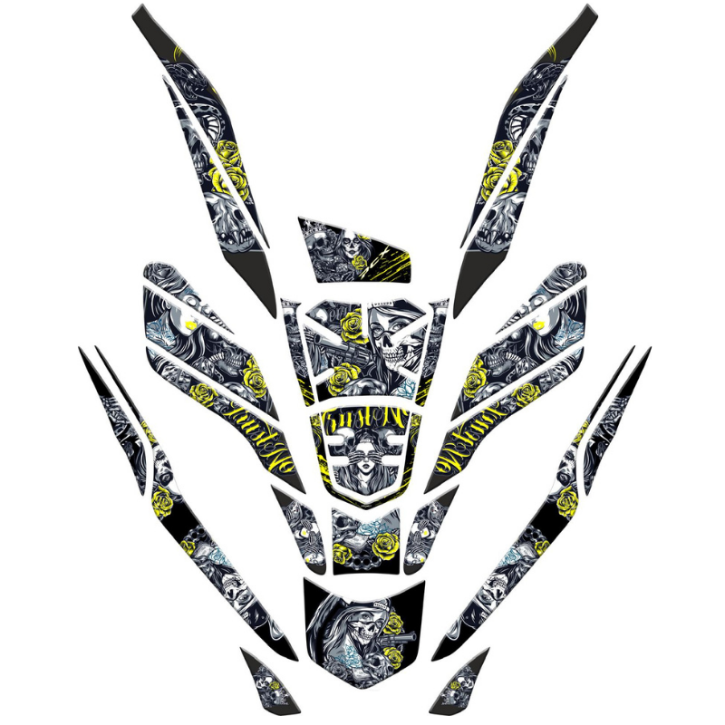 HONDA PCX UYUMLU TANK PAD FULL SET 2021-2024