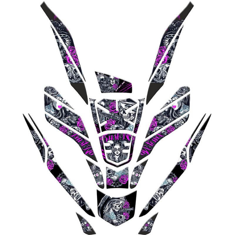 HONDA PCX UYUMLU TANK PAD FULL SET 2021-2024