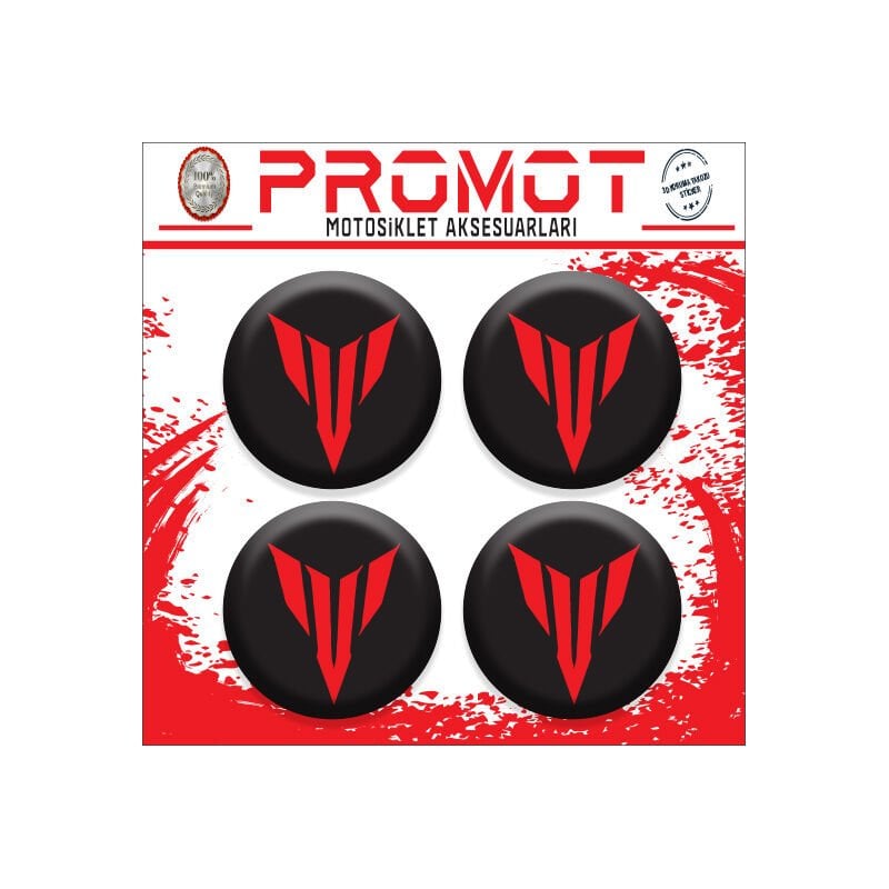 MT UYUMLU DAMLA STİCKER (4cm-4 Adet)