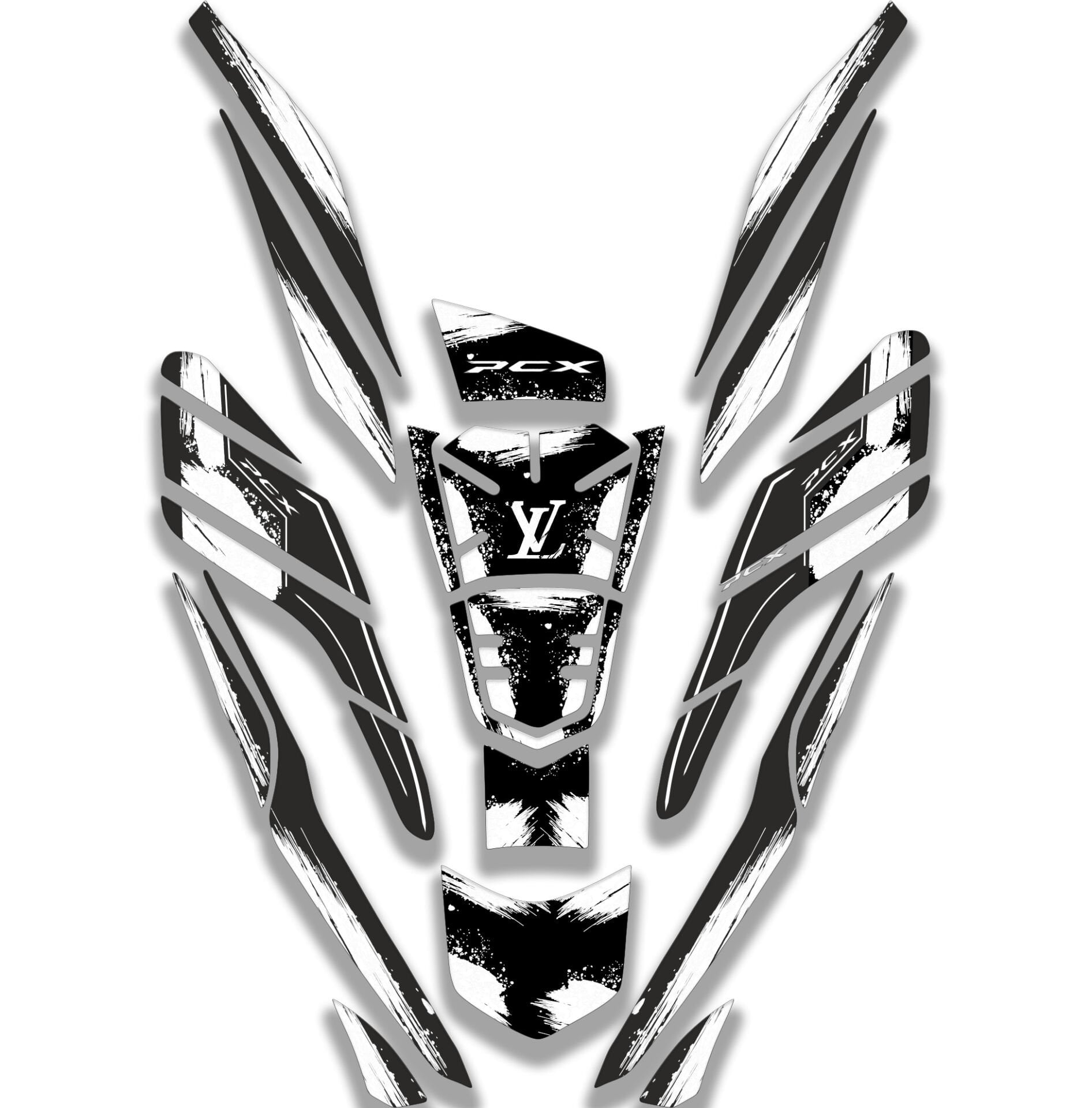 HONDA PCX UYUMLU TANK PAD FULL SET 2021-2024