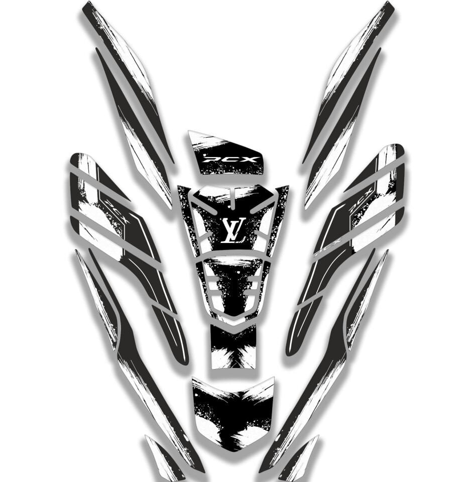 HONDA PCX UYUMLU TANK PAD FULL SET 2021-2024