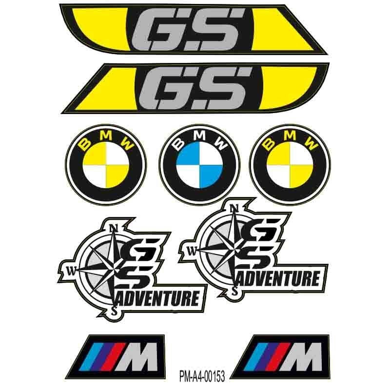 BMW TASARIM A4 ÇOKLU STİCKER SETİ