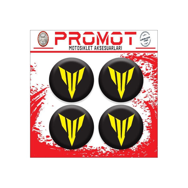 MT UYUMLU DAMLA STİCKER (4cm-4 Adet)