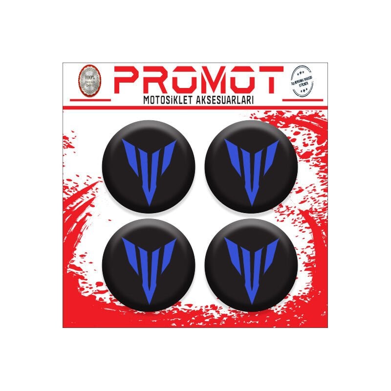 MT UYUMLU DAMLA STİCKER (4cm-4 Adet)