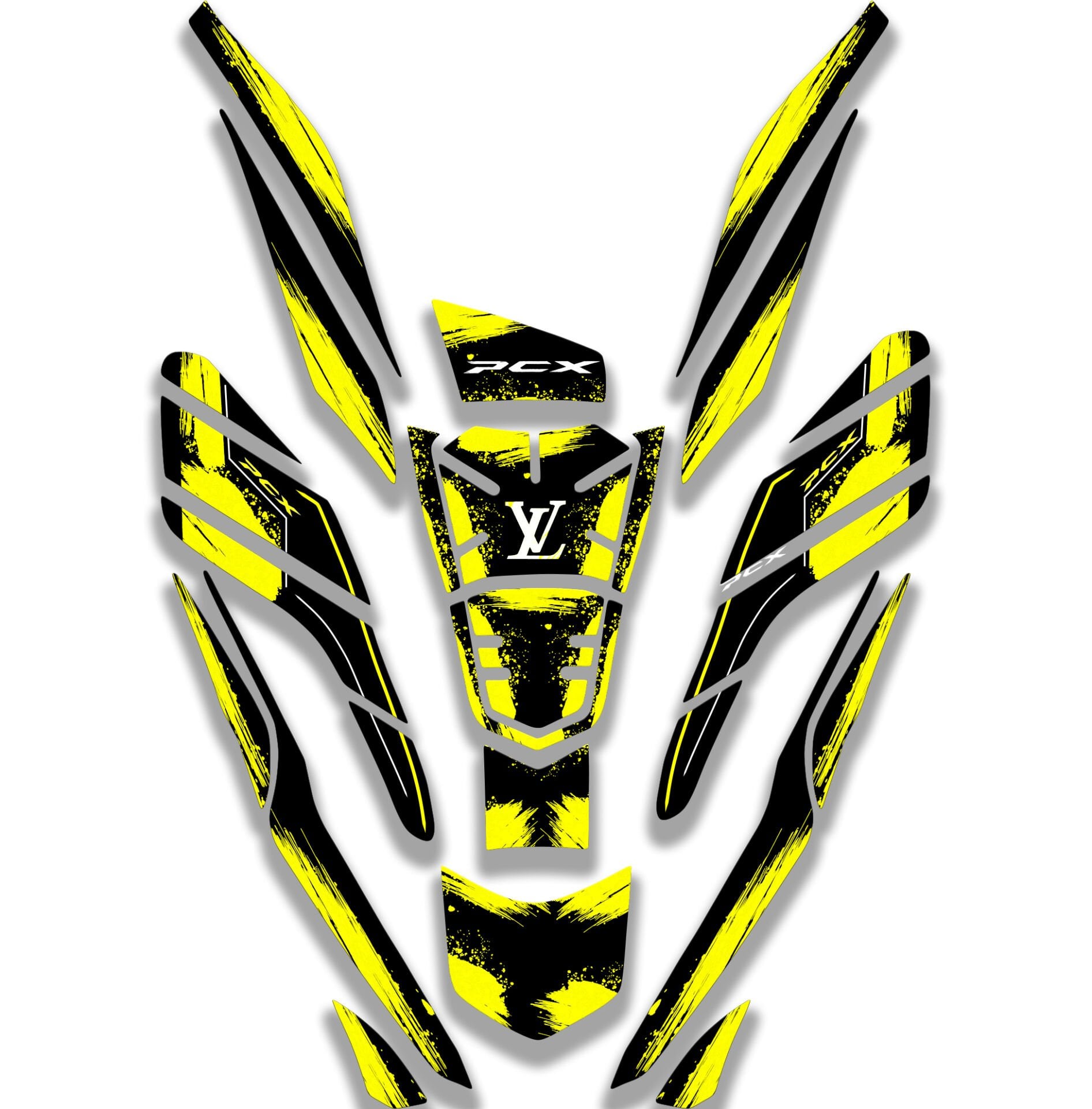 HONDA PCX UYUMLU TANK PAD FULL SET 2021-2024