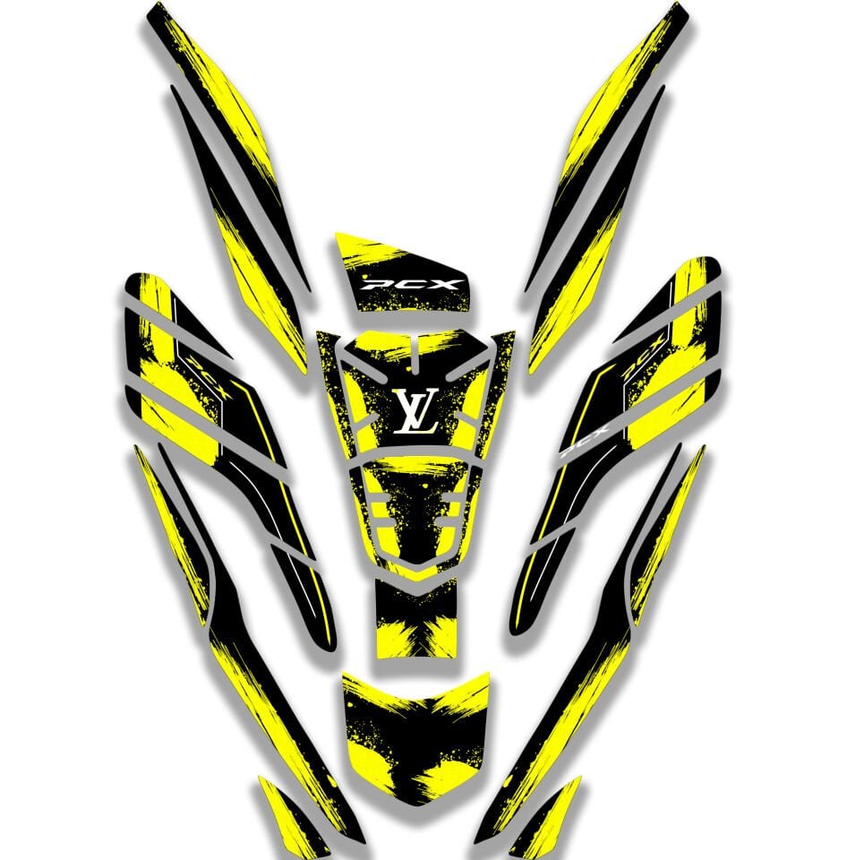 HONDA PCX UYUMLU TANK PAD FULL SET 2021-2024