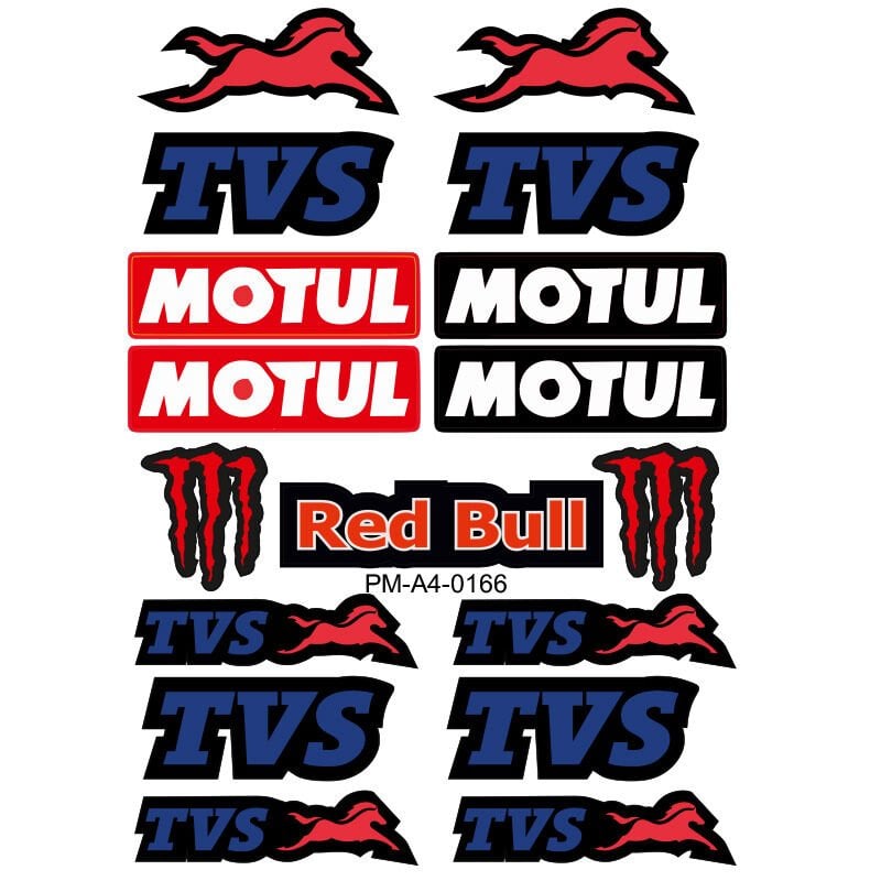 TVS TASARIM A4 ÇOKLU STİCKER SETİ