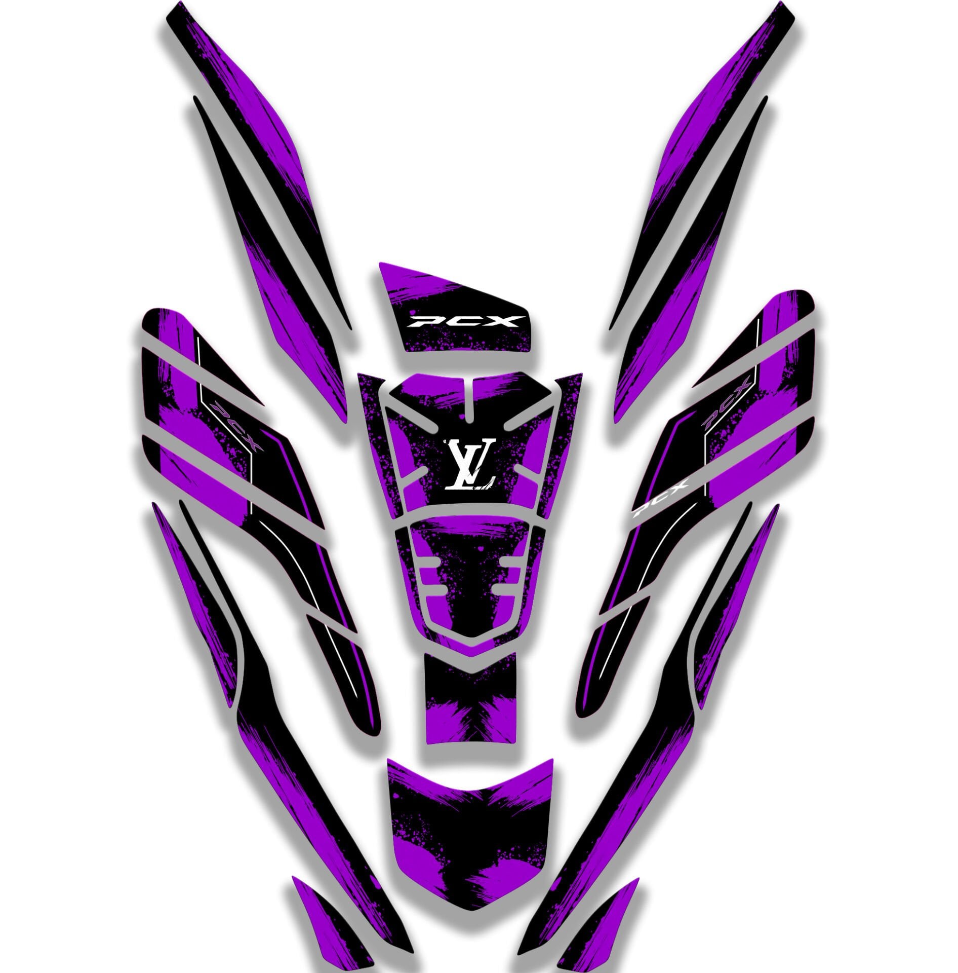 HONDA PCX UYUMLU TANK PAD FULL SET 2021-2024