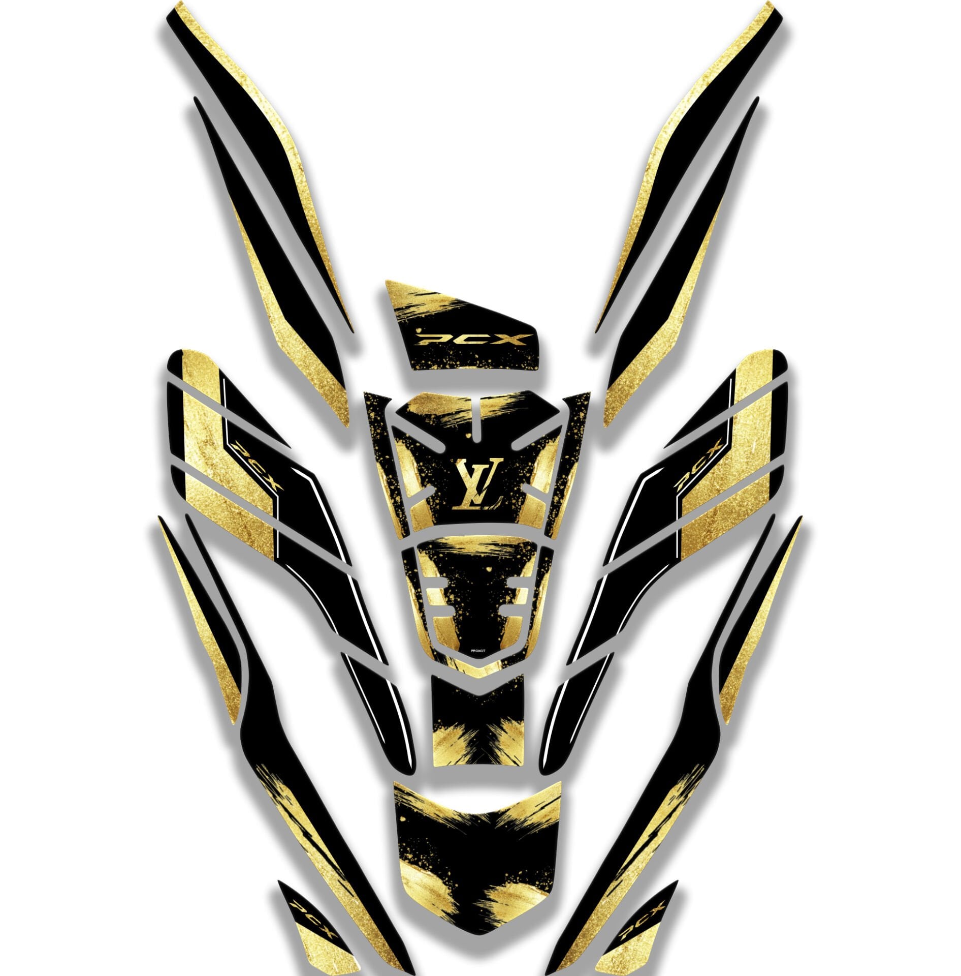 HONDA PCX UYUMLU TANK PAD FULL SET 2021-2024