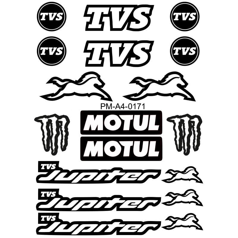 JÜPİTER TASARIM A4 ÇOKLU STİCKER SETİ