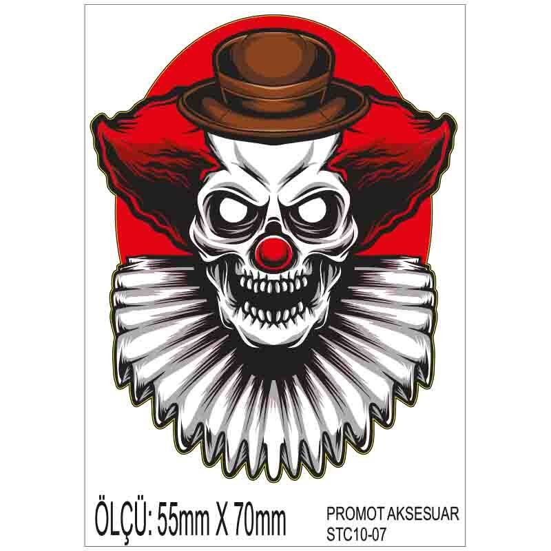 MOTOSİKLET GRENAJ EKİPMAN STİCKER 10'LU PAKET