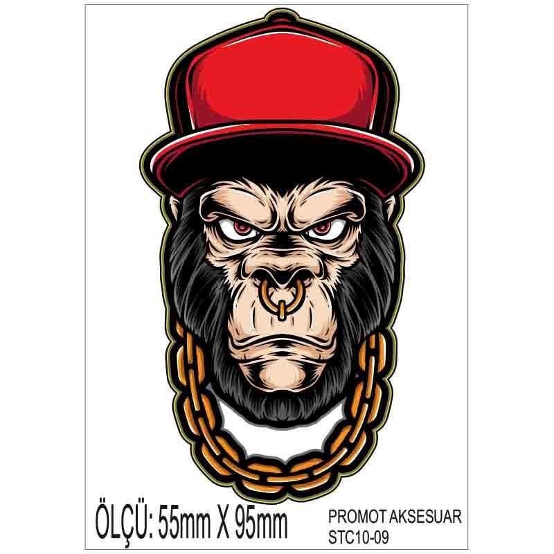 MOTOSİKLET GRENAJ EKİPMAN STİCKER 10'LU PAKET