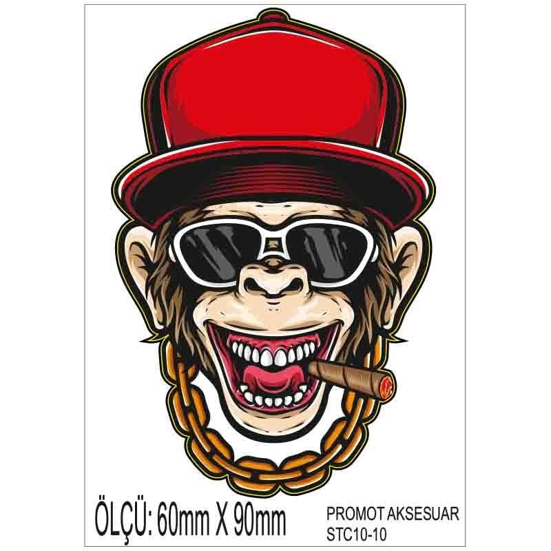 MOTOSİKLET GRENAJ EKİPMAN STİCKER 10'LU PAKET