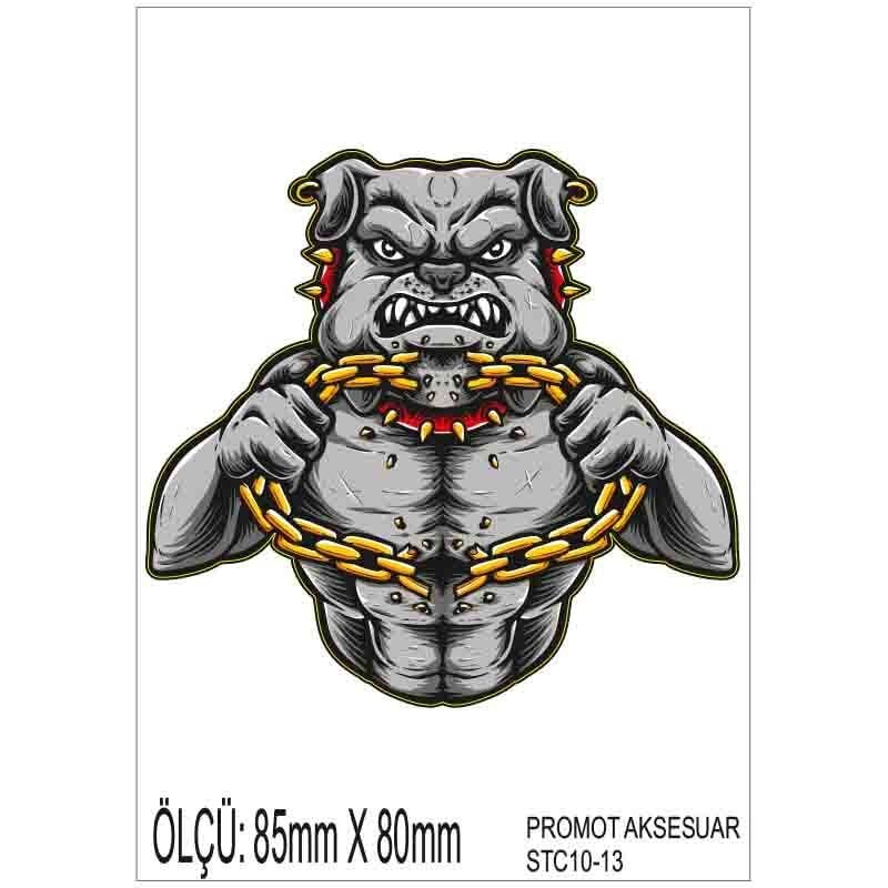 MOTOSİKLET GRENAJ EKİPMAN STİCKER 10'LU PAKET