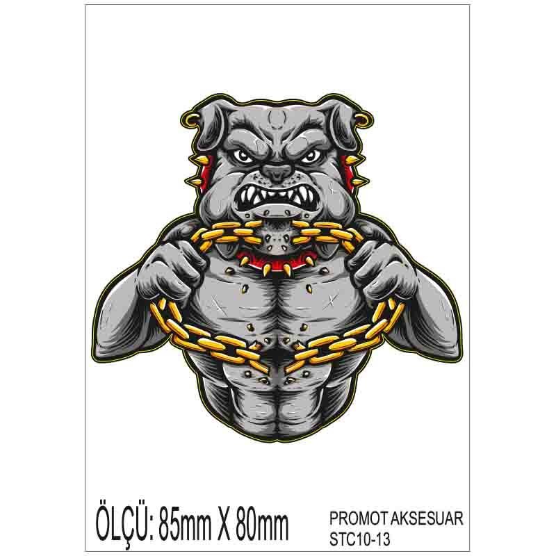 MOTOSİKLET GRENAJ EKİPMAN STİCKER 10'LU PAKET