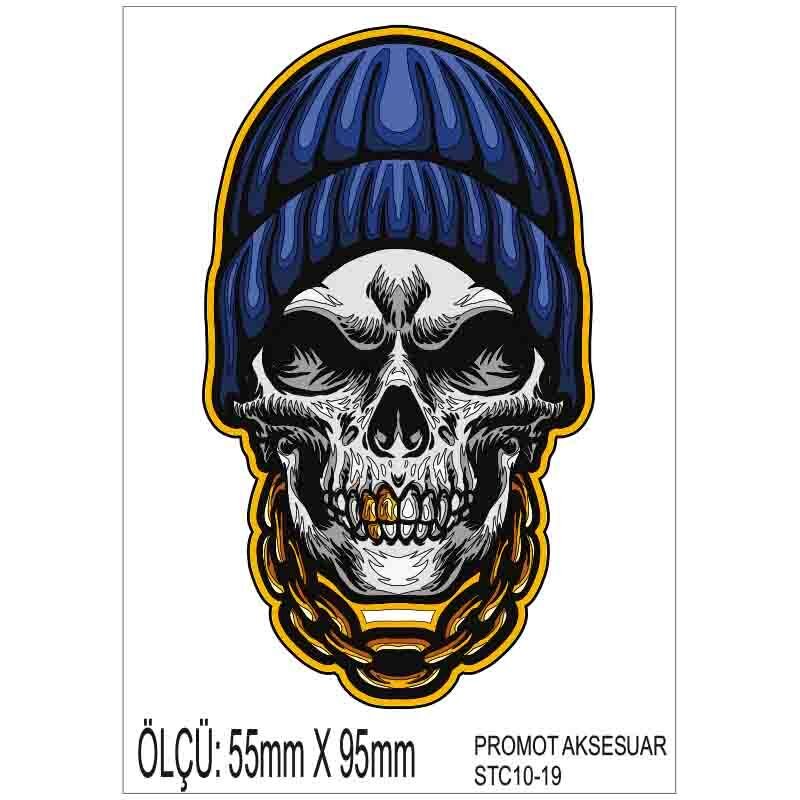 MOTOSİKLET GRENAJ EKİPMAN STİCKER 10'LU PAKET