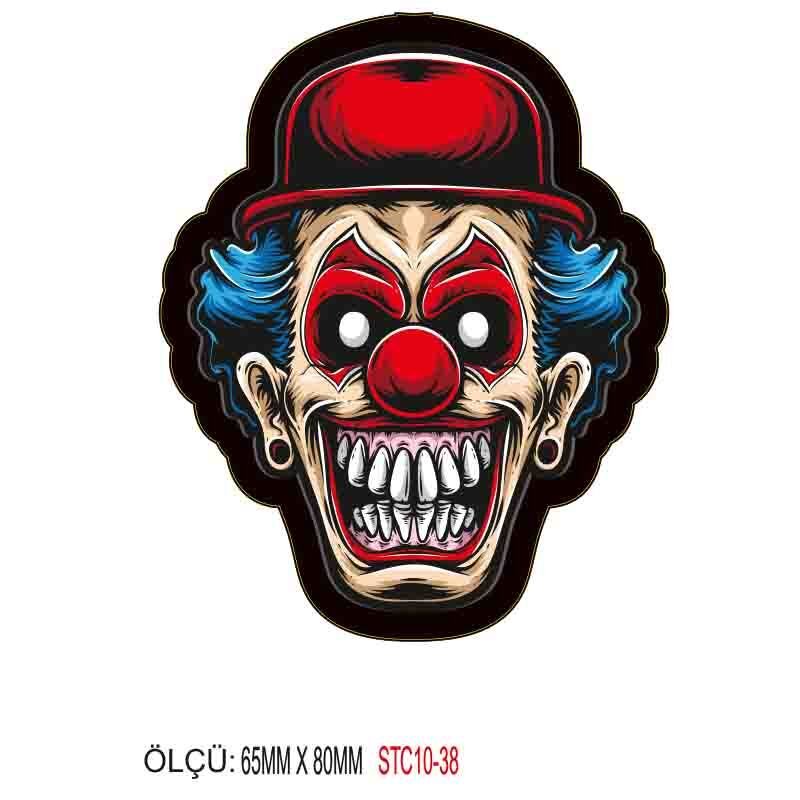 MOTOSİKLET GRENAJ EKİPMAN STİCKER 10'LU PAKET