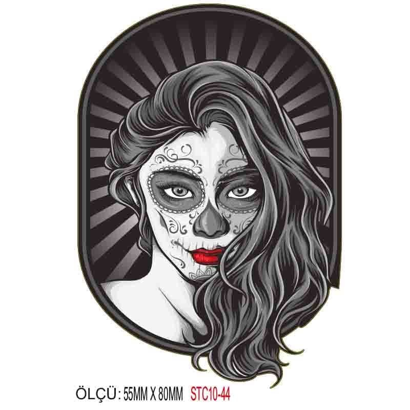 MOTOSİKLET GRENAJ EKİPMAN STİCKER 10'LU PAKET