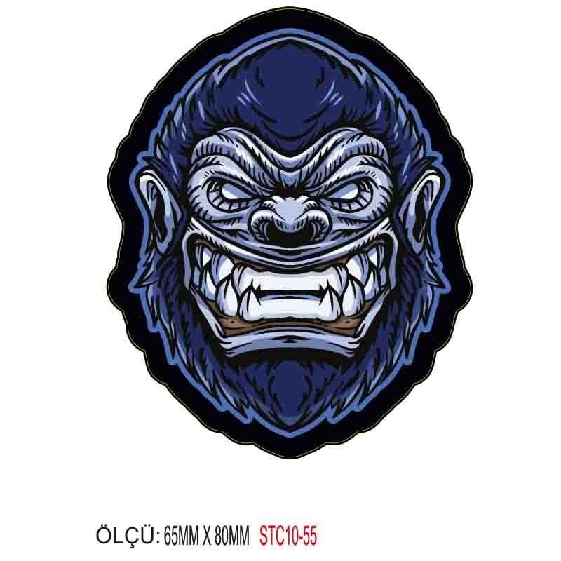 MOTOSİKLET GRENAJ EKİPMAN STİCKER 10'LU PAKET