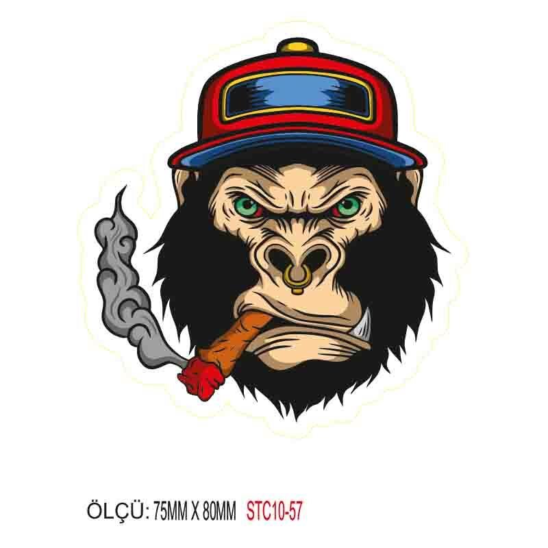 MOTOSİKLET GRENAJ EKİPMAN STİCKER 10'LU PAKET