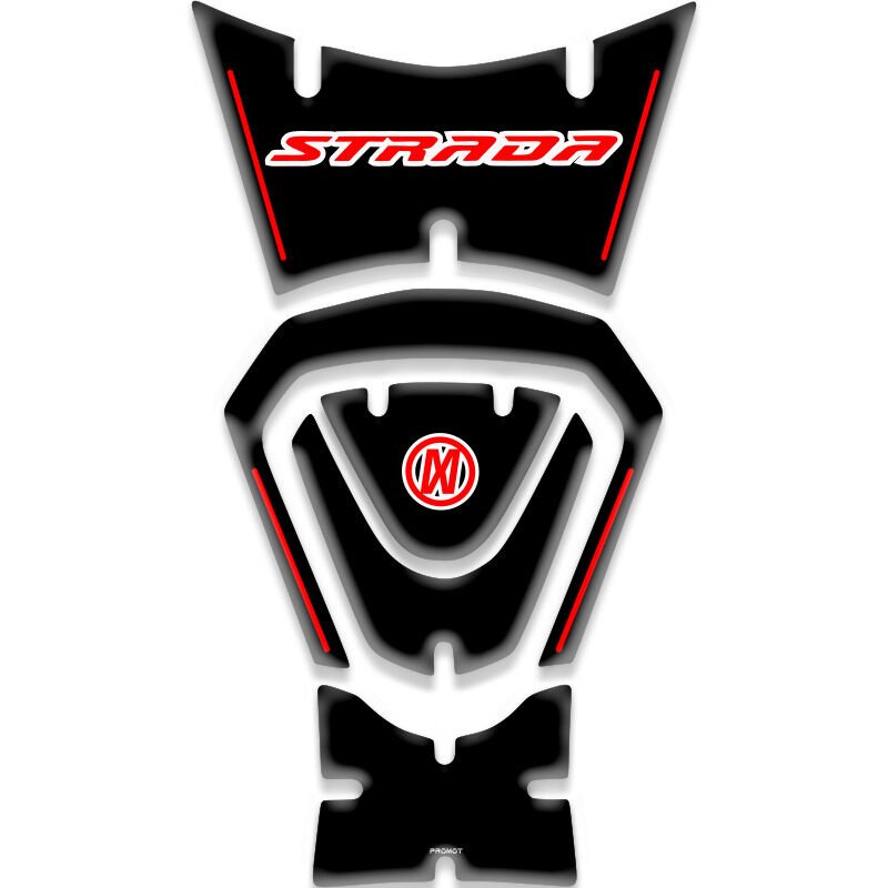 MONDIAL STRADA UYUMLU TANK PAD  SET KIRMIZI
