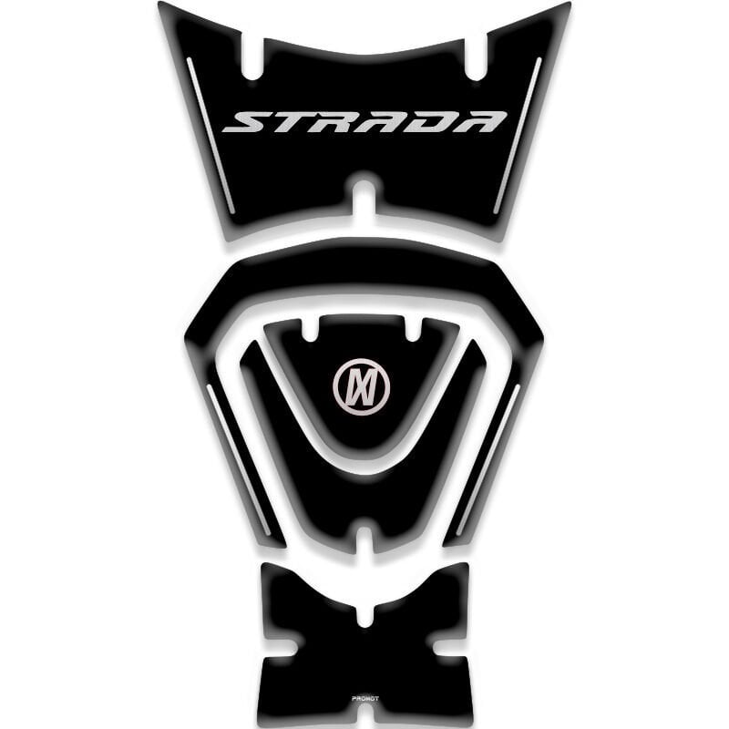 MONDIAL STRADA UYUMLU TANK PAD  SET KIRMIZI SİYAH