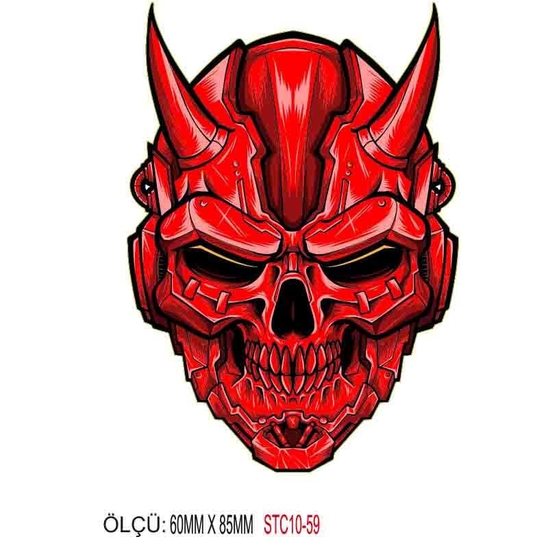 MOTOSİKLET GRENAJ EKİPMAN STİCKER 10'LU PAKET