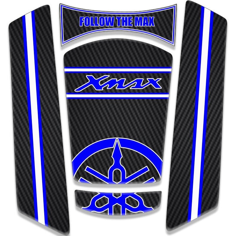 YAMAHA XMAX UYUMLU MAVİ TANK PAD (2025-2026)