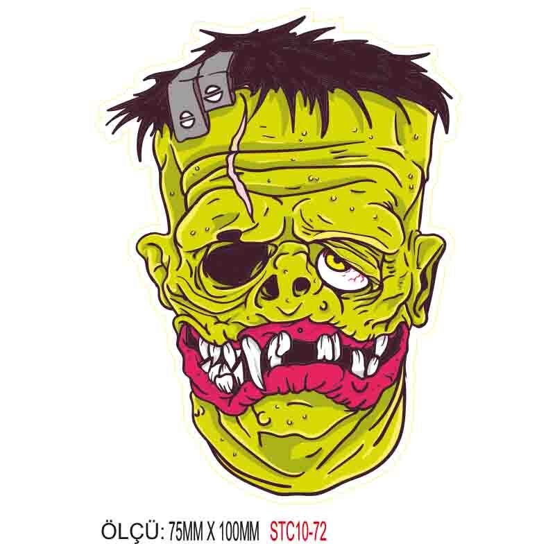 MOTOSİKLET GRENAJ EKİPMAN STİCKER 10'LU PAKET