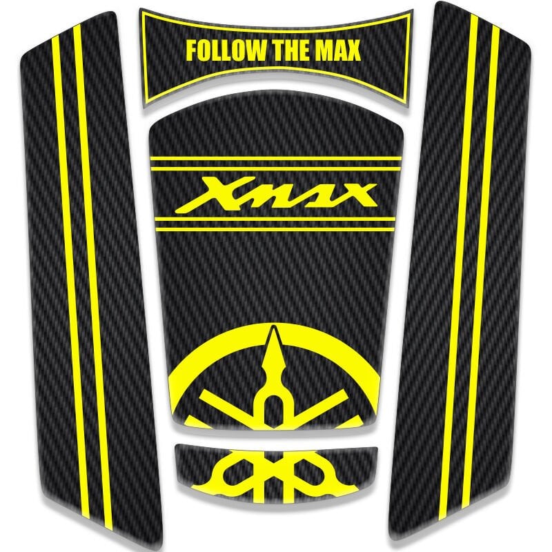 YAMAHA XMAX UYUMLU SARI TANK PAD (2025-2026)