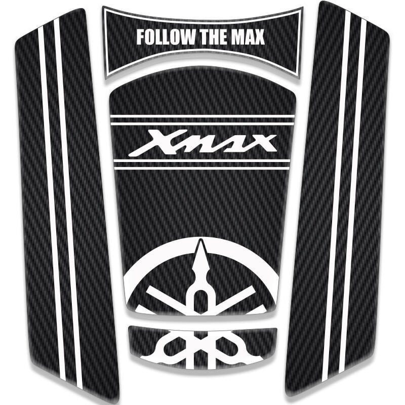 YAMAHA XMAX UYUMLU BEYAZ TANK PAD (2025-2026)