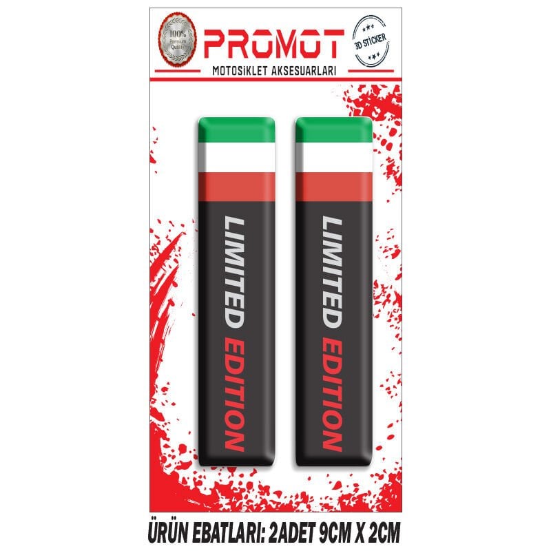 LIMITED EDITION TASARIMLI ÖN MAŞA DAMLA STİCKER